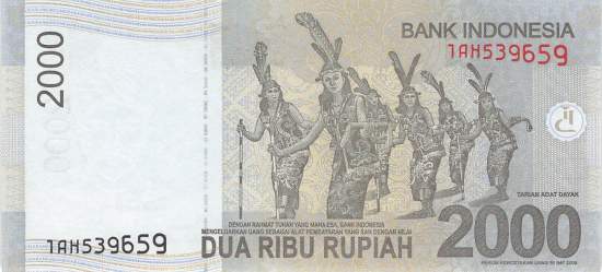 Indonesien 2000 Rupiah 2009 p148a